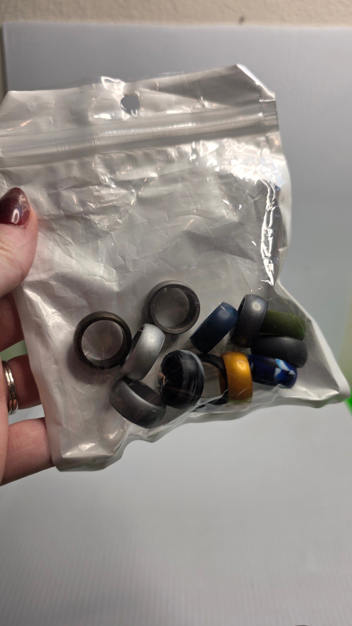 Silicone Rings, Size 6