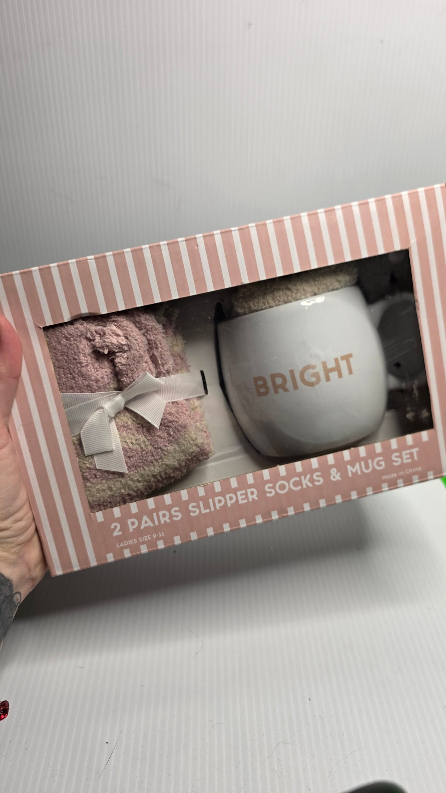 2 Pairs of Socks and Mug