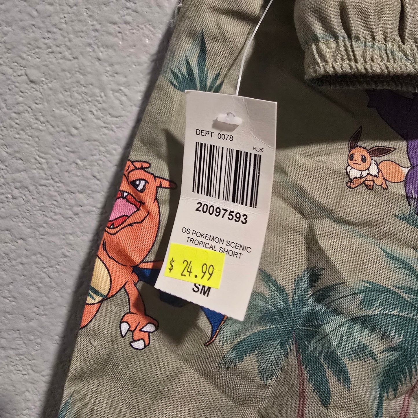Pokémon Swim Trunks S