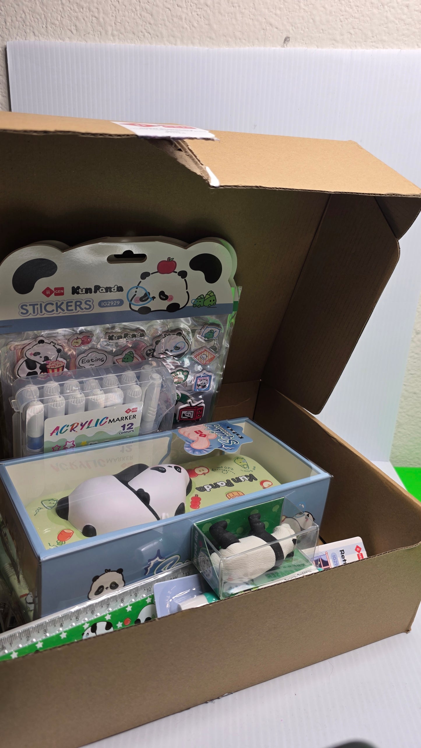 Huge Panda Stationary Kit