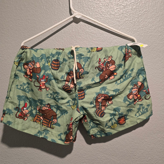 Donkey Kong Swim Trunks S